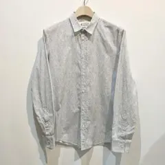 【極美品】margiela マルジェラシャツ サンダー柄 イナズマ柄 エルメス