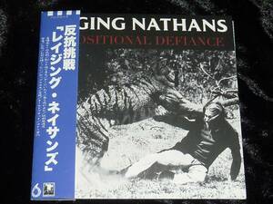 Raging Nathans / Oppositional Defiance = CD(帯付き,紙ジャケット仕様,日本盤,メロディックパンク,アメリカ,parasites,nobodys)