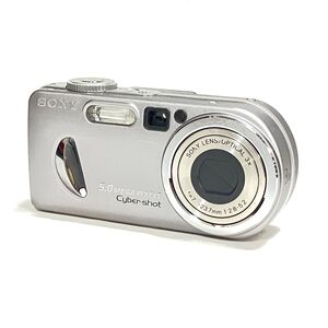 CAM035T SONY ソニー Cyber-shot DSC-P10 コンパクトデジタルカメラ シルバー系