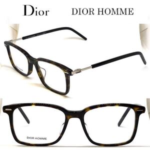 新品 送料無料 DIOR HOMME ディオール オム メガネフレーム DIOR TECHNICITY06F 086 DARK HAVANA ダークハバナ