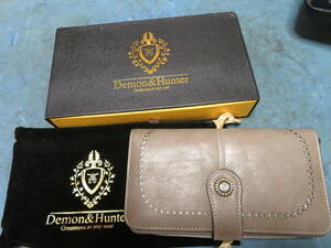Demon&Hunter 大容量 贅沢 長財布 ウォレット デモン＆ハンター