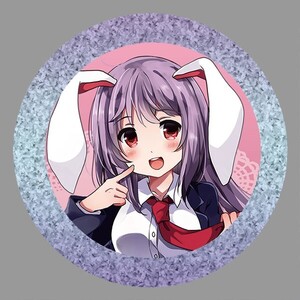 東方project「鈴仙 優曇華院 イナバ5」BIG缶バッジ　-ぱいそんきっど-