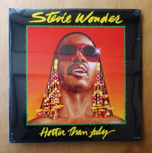 未開封！STEVIE WONDER「HOTTER THAN JULY」米ORIG [TAMLA] 盤