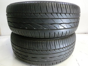 K15-794 深溝 中古タイヤ ブリヂストン TURANZA ER300 195/55R16 87V (2本)