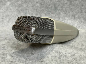 ゼンハイザー sennheiser MD421HL Cardioid Dynamic Microphone 60s script logo 白クジラ ビンテージ