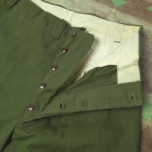 ヘビー【U.S.MILITARY?】50s Heavy Cotton Twill Work Pants★50年代 ミリタリー コットンツイル ワーク パンツ ヴィンテージ ビンテージ