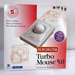 KENSINGTON Turbo Mouse 5.0 Apple Macintosh 【ケンジントン ターボマウス Power Book】ADB接続