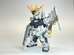 墨入れ塗装品　FW GUNDAM CONVERGE OPERATION REVIVE νーGUNDAM