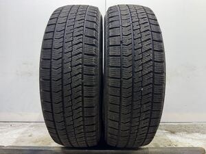 ☆1321 【185/65R15】 激安　　2021 ブリヂストン BLIZZAK VRX2 冬×2 約6.5〜7mm