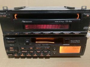 ナカミチ Nakamichi CD-30s TD-11 CD カセット オーディオ デッキ カーステレオ 当時物 高級