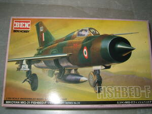 1/100　BEN　MIG-21　　　　　　　　　　　　　横ー左