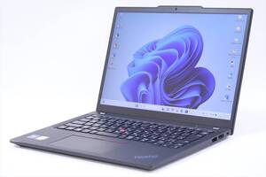 即配 2023年製 良品 i7 13世代 バッテリー良好 Windows11 Office2019 Lenovo ThinkPad X13 Gen4 i7-1355U 16G 256G 13.3WUXGA