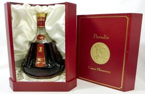 1000円スタート 酒 COGNAC Hennessy PARADIS クリアボトル 700ml 40％ コニャック ヘネシー パラディ 未開栓 箱付 酒U538