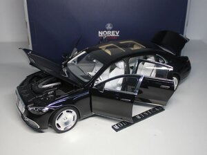 ▲入手困難！黑！NOREV 1/18 メルセデスベンツ Benz マイバッハ Maybach Sクラス S680 W223 新品