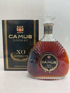 AM☆ 1 未開栓 CAMUS COGNAC XO SUPERIOR 700ml 40% カミュ スペリオール スーペリア ブランデー コニャック 箱付 古酒