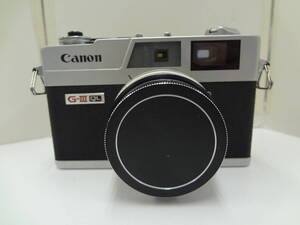 Canon　キャノン　G-Ⅲ　Cononet QL17　40ｍｍ 1：1.7　フィルムカメラ　動作未確認　ジャンク品