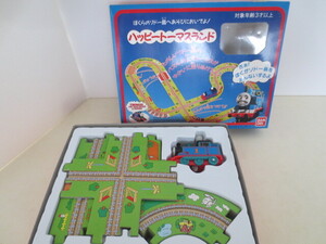 レターパックプラス発送　バンダイ　ハッピートーマスランド　トーマス　レールパズル　美品