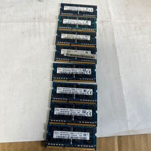 (125)hynix ノートPCメモリ4GB 2Rx8 PC3-12800S 8枚セット