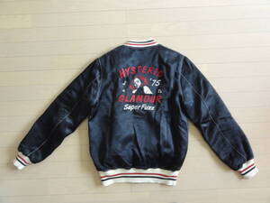 美品 HYSTERIC GLAMOUR Super Fuzz ブルゾン ジャンバー 黒 Mサイズ 0253AB06