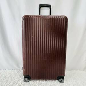 リモワ RIMOWA サルサ SALSA 104L E-tag 電子タグカルナモレッド　キャリーケース スーツケース 4輪　TSAロック　大容量　