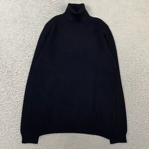 UNIQLO ユニクロ　Lサイズ　cashmere100% ハイネック　タートルネック　ニット　セーター　プルオーバー　シンプル　無地　レディース