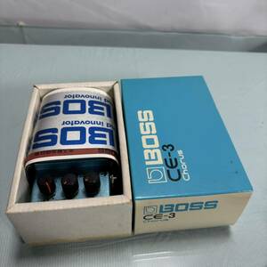 f75 希少 BOSS Chorus CE-3 アナログ ステレオコーラス 日本製 グリーンラベル 送:60