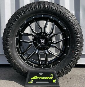 国内在庫 新型 ランクル300 ランドクルーザー300系 Black Mamba BM7 20インチタイヤホイールセット ATTURO TRAIL BLADE XT 275/55R20