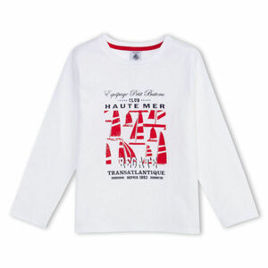 【新品】 プチバトー 5,400円 ベビー カットソー 長袖Tシャツ 74cm 12M petit bateau 1a 1ans 70cm 75cm キッズ 女の子 男の子 / 275