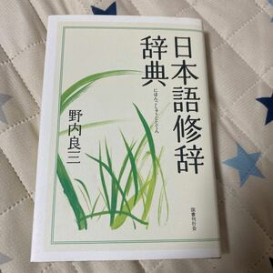 日本語修辞辞典 野内良三 国語 辞書