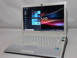 ★ VAIO ホワイト ★ 最新 windows 10 Pro ★ Core i5 ≪ 爆速仕様 ≫ メモリ4G/SSD128GB /ＷebCam/WiFi/ DVD/ office 2019