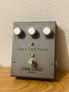 Free The Tone SS-1V STRING SLINGER OVERDRIVE【確認済】フリーザトーン オーバードライブ ギターエフェクター OD クランチ ブースター