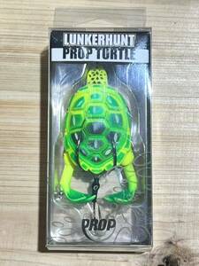 バス釣り用ハードルアー ランカーハント PROP TURTLE (プロップタートル) 03 Neon ①