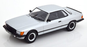 KK scale 1/18 Mercedes Benz 500 SLC 6.0 AMG C107 1985　シルバー　ダイキャスト製　メルセデス　ベンツ