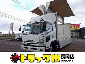 【諸費用コミ】:平成30年 フォワード 2.9t ワイドベッド付 リアエアサス アルミウイング ☆新潟県発☆業販OK!