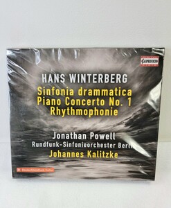 新品未開封 CD HANS WINTERBERGSinfonia drammatica Piano Concerto No. 1 Rhythmophonie