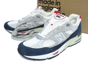 ニューバランス New Balance スニーカー M991GWR MADE IN ENGLAND イングランド製 トリコロール size JPN 29.0 US11