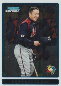 阿部慎之助 2009 BOWMAN CHROME WBC WORLD BASEBALL CLASSIC #BCW6 日本代表 侍ジャパン