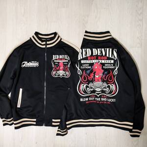 TEDMAN/テッドマン/HOT ROD TRACK JACKET/トラックジャケット/ジャージ/ホットロッド/エフ商会/TEDCOMPANY/テッドカンパニー/SIZE L