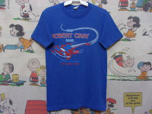 80s THE ROBERT CRAY BAND Tシャツ M 1987年 USA製 ロバートクレイ バンド VINTAGE ビンテージ 古着 バンドT ロックT ブルース ソウル