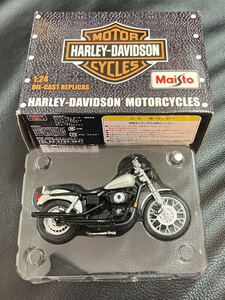 1/24 モーターサイクル ハーレーダビッドソン HARLEY-DAVIDSON 2000 FXDX ダイナスーパーグライド スポーツ シルバー マイストDyna maisto