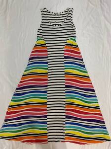 JUNIOR GAULTIER ジュニアゴルチエ Jean Paul GAULTIER ジャンポール　ゴルチエ ゴルチェ　ワンピース　dress マルチカラー　multi