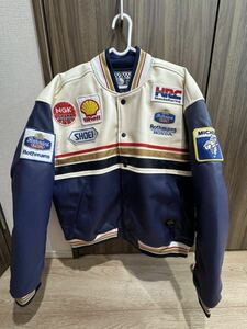 未使用 ロスマンズ Rothmans ホンダ honda レーシング ロゴ ジャケット XLサイズ 