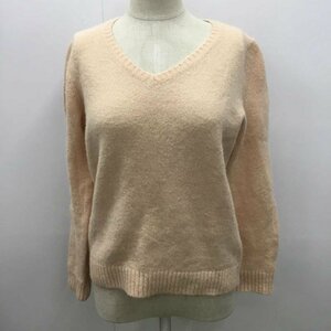 NATURAL BEAUTY BASIC M ナチュラルビューティベーシック ニット、セーター 長袖 Knit Sweater 桃 / ピンク / 10030507