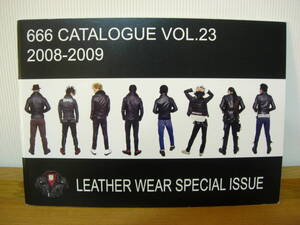 666 sixsixsix No.23 2008-2009 leather wear special issue カタログ punks skins mods rockers