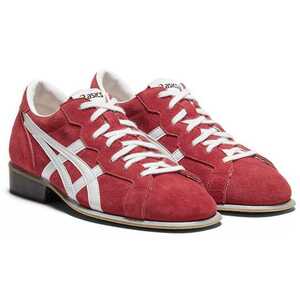 アシックス ウエイトリフティング 28.0cm レッド×ホワイト #1163A006-600 WEIGHTLIFTING ASICS 新品 未使用