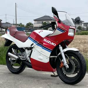 RG250ガンマ 実動 書類付き GJ21A 低走行 初期型 スズキ 検）RG Γ RGV NSR NS KR TZR SDR GT CB RZR RZ R1Z HB ガンマ ウルフ 2スト 東京