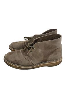 Clarks◆デザートブーツ/US8.5/KHK/スウェード