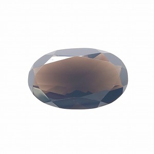 天然スモーキークォーツ　ルース　51.284ct　オーバル　GRJソーティング　ジュエリー　宝石　製品制作　煙水晶　CS-079