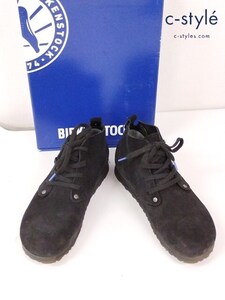 Q547 [人気] BIRKENSTOCK ビルケンシュトック シューズ 38 ブラック DUNDEE PLUS レディース | Q★