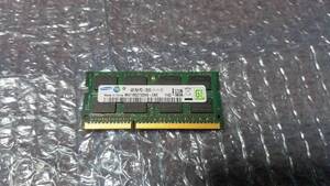 即決 SAMSUNG製 DDR3 4GB PC3-12800S PC3-8500S互換 PC3-10600S互換 SO-DIMM 204pin 送料140円～